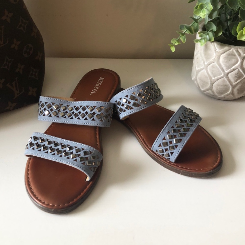 MERONA blue sandals